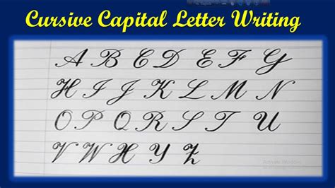 how to write capital L in cursive: exploring the art of cursive writing